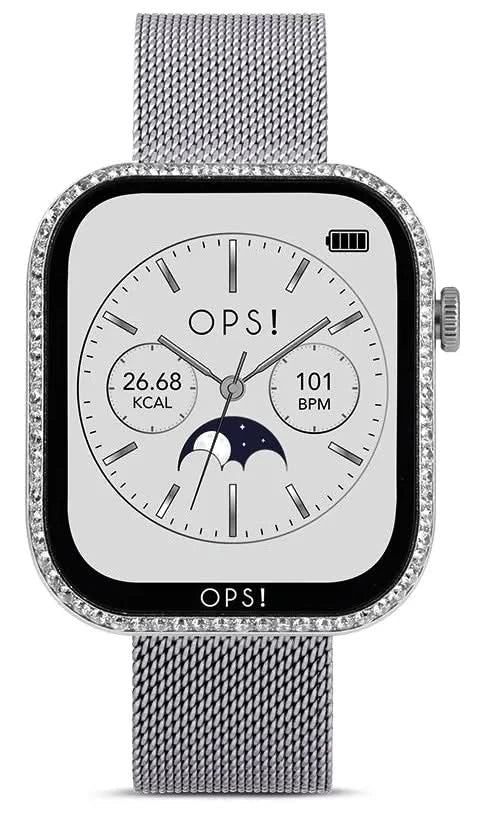 OPS! SMART Call Max OPSSW-64 Unisex Smartwatch • Italian Pop Design • Call & Fitness Features