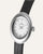 Mockberg Belle Oval Petite MB1413 Damen Armbanduhr Schwarz • Mineralglas • Lederarmband, Bild 4