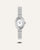 Mockberg Belle Oval Petite MB1417 Damen Armbanduhr Silber • Mineralglas • Edelstahlarmband