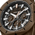 Police Electrical PEWGF0054502 Herrenuhr Stahl • Multifunktion • Khaki Lederarmband, Bild 4