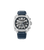 Police Norwood PEWJF0021901 Herrenuhr Blau • Dual-Time-Funktion • Transparentes Zifferblatt
