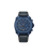 Police Norwood PEWJF0021904 Herrenuhr Blau • Dual-Time-Funktion • Blaues Leder-Armband