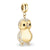Stainless Steel Charm - Polar Penguin - BERING Model: PolarPenguin-2
