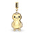 Stainless Steel Charm - Polar Penguin - BERING Model: PolarPenguin-2