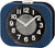 Seiko QHE206L Table Clock Dark Blue • Silent Sweep Second Hand • Snooze Function