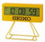 Seiko QHL083Y LCD Watch Yellow • Stopwatch & Timer • Snooze Function