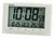 Seiko QHL090W Clock White • LCD Digital Display • Thermometer & Hygrometer