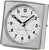 Seiko QHR022S Clock Silver • Radio-Controlled (DCF77) • Acrylic Glass