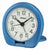 Seiko QHT018L Travel Alarm Clock Blue • Analogue Display • LumiBrite Hands