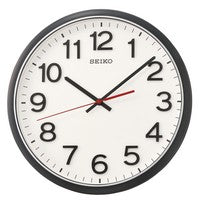 Seiko QXA750K Wall Clock • Sweep Second Hand • Plastic Case