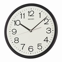 Seiko QXA847K Alarm Clock Black • Progressive Alarm with Snooze Function • Dial Backlight