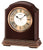 Seiko QXE018B Table Clock Brown • Wooden Case with Alarm Function • Roman Numerals