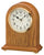 Seiko QXE031B Table Clock Brown • Oak Wood Case • Alarm Function