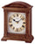 Seiko QXG123B Table Clock Brown • Oak Wood Case • Sweep Second Hand