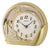 Seiko Garland QXN232G Mantel Clock Gold • Silent Sweep Movement • Rotating Pendulum