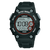 Herren-Digitale Armbanduhr mit schwarzem Silikonarmband und LCD-Anzeige, 10 BAR