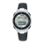 Lorus Kinder-Armbanduhr: schwarzes Kunststoffband, rundes Digitaldisplay