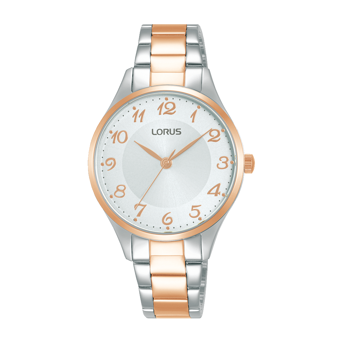 Lorus RG272VX9 Damenuhr Weiß • Mineralglas • Edelstahlarmband