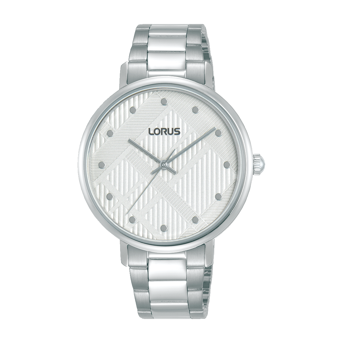 Lorus Dress RG297UX9 Damen Armbanduhr • Mineralglas • Edelstahlarmband