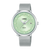 Lorus RG805DX9 Damenuhr Hellgrün • Mineralglas • Edelstahl-Mesharmband