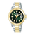 Lorus Sports RG820DX9 Damenuhr Dunkelgrün • Mineralglas • Edelstahlarmband