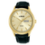 Lorus Classic RH328BX9 Herren Armbanduhr • Mineralglas • Schwarzes Lederband