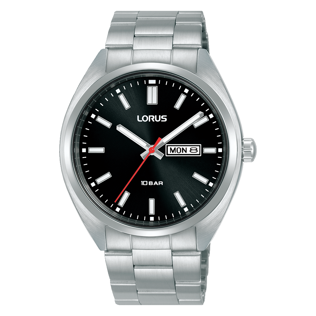 Lorus Sports RH363AX9 Herren Armbanduhr Schwarz • Mineralglas • 10 bar Wasserdicht