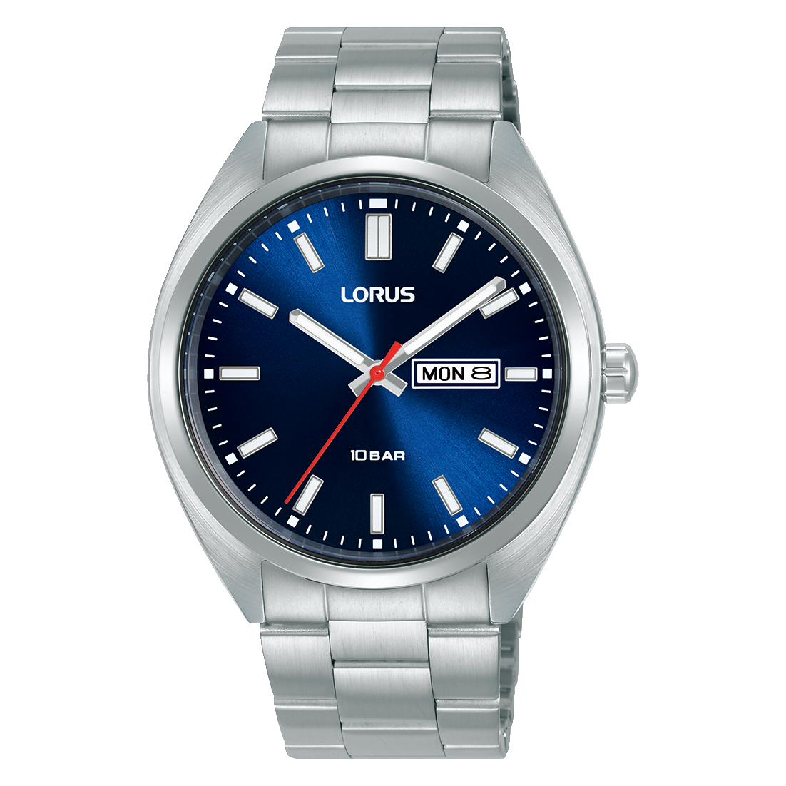 Lorus Sports RH365AX9 Herrenuhr Dunkelblau • Mineralglas • 10 bar wasserdicht