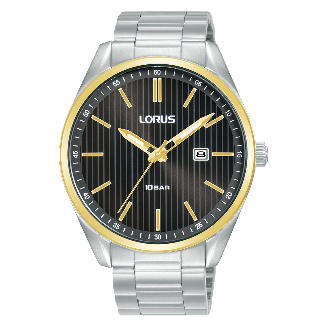 Lorus Sports RH918QX9 Herren Armbanduhr Schwarz • Mineralglas • 10 bar wasserdicht