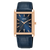 Lorus Classic RH942RX9 Herren Armbanduhr Dunkelblau • Mineralglas • Blaues Lederband