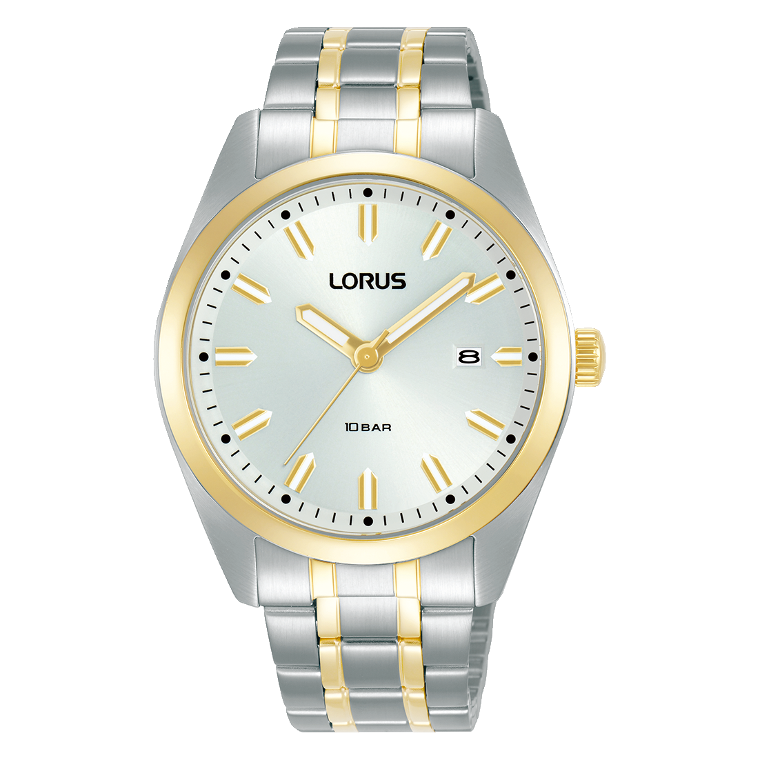 Lorus Sports RH978PX9 Herrenuhr Weiß • Mineralglas • 10 bar wasserdicht