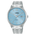 Lorus Classic RH991RX9 Herrenuhr Hellblau • Mineralglas • Edelstahlarmband