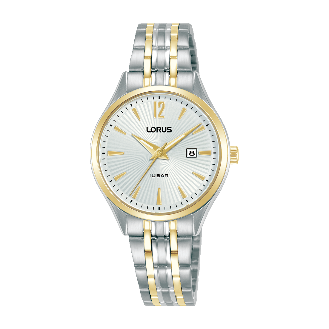 Lorus Classic RJ202CX9 Damen Armbanduhr • Mineralglas • Edelstahlarmband