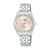 Lorus Classic RJ277BX9 Damenuhr Rosa • Mineralglas • Edelstahlarmband