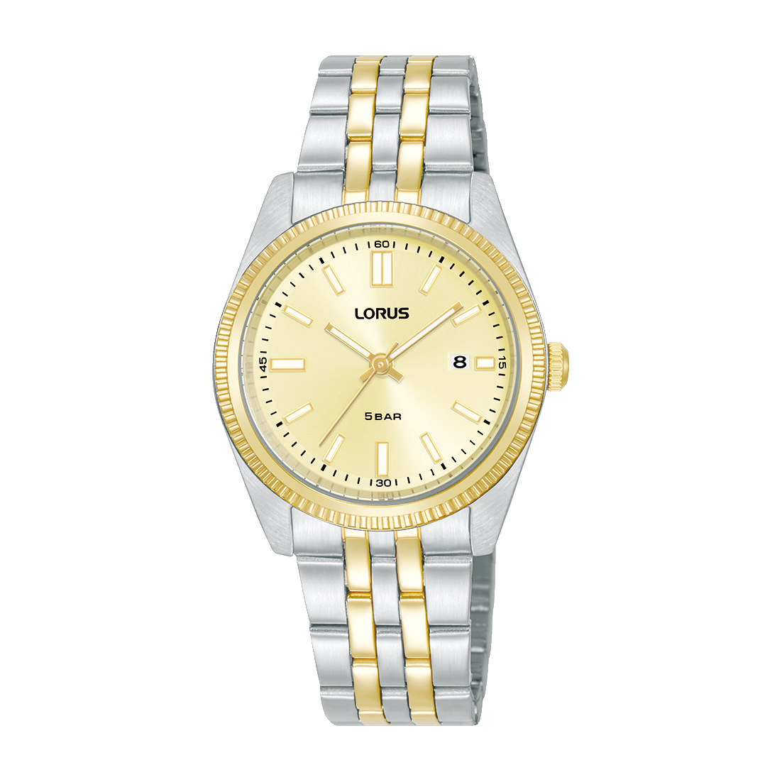 Lorus Classic RJ280BX9 Damen Armbanduhr • Mineralglas • Edelstahlarmband
