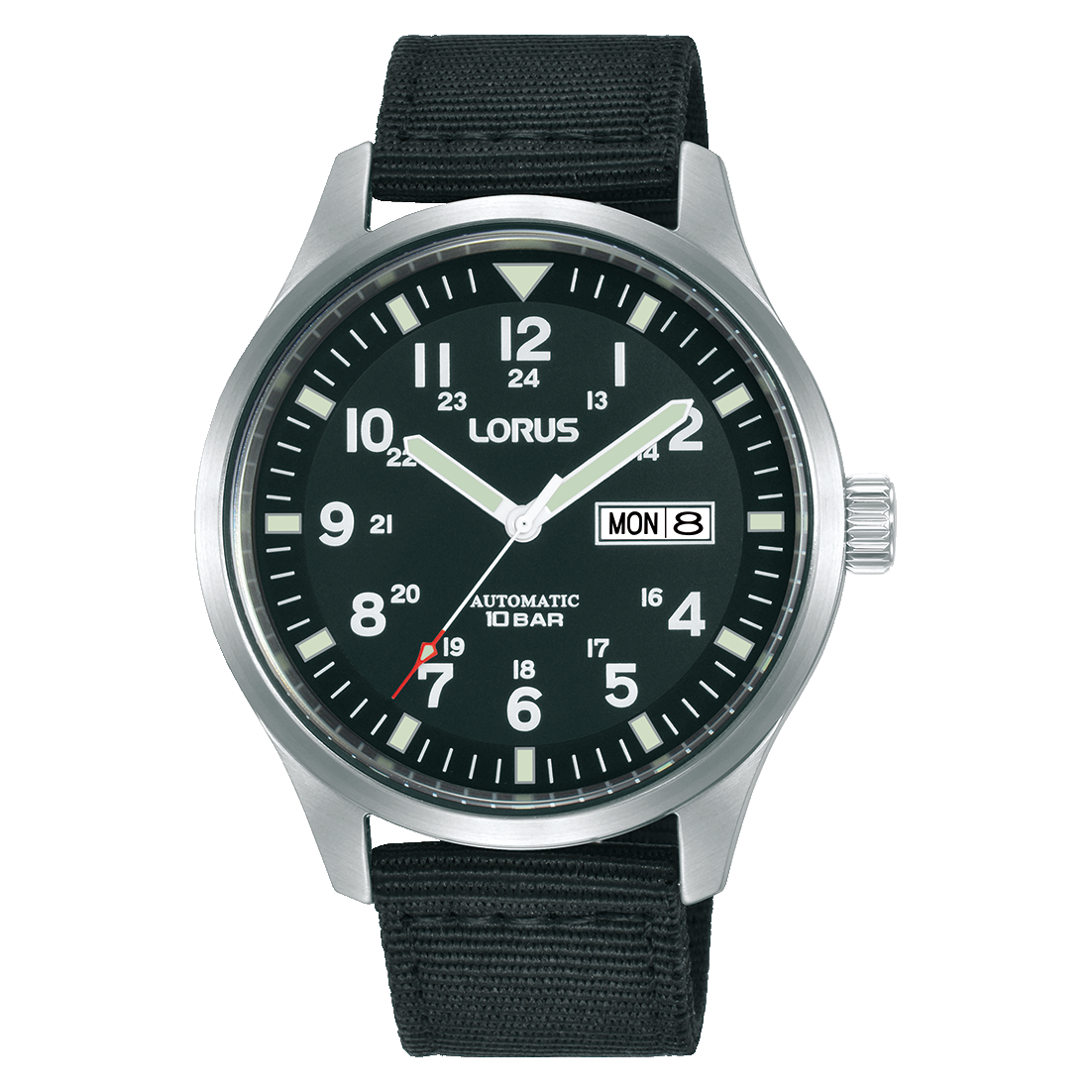 Lorus Sports RL411BX9 Herren Armbanduhr Schwarz • Automatikwerk • 10 bar wasserdicht