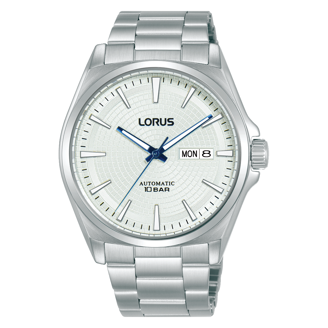 Lorus Sports RL415CX9 Herrenuhr Silber • Automatikwerk • Mineralglas