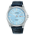 Lorus Sports RL417CX9 Herrenuhr Automatik Hellblau • Mineralglas • Dunkelblaues Lederband