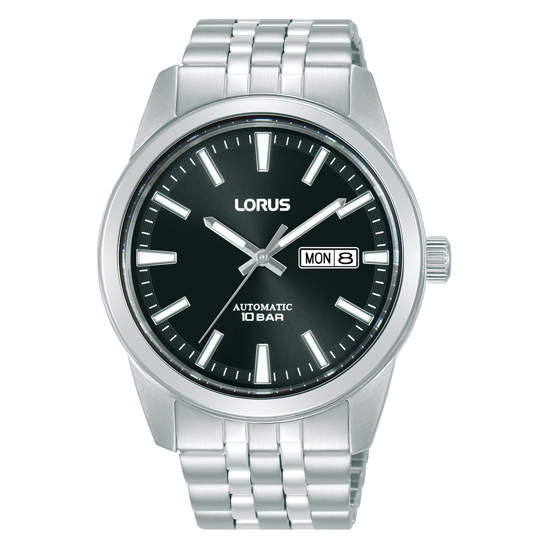 Lorus Classic RL491BX9 Herrenuhr Schwarz • Automatikwerk • Mineralglas