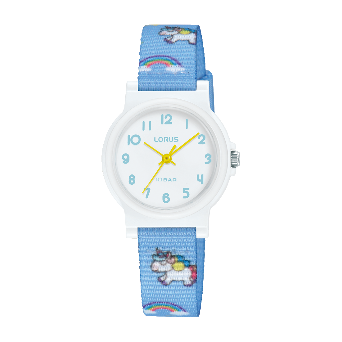 Lorus RRX47JX9 Kinderuhr Hellblau • Quarzwerk • Wasserdicht 10 bar