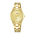 Lorus Classic RRX82HX9 Damen Armbanduhr Champagner • Mineralglas • Edelstahlarmband