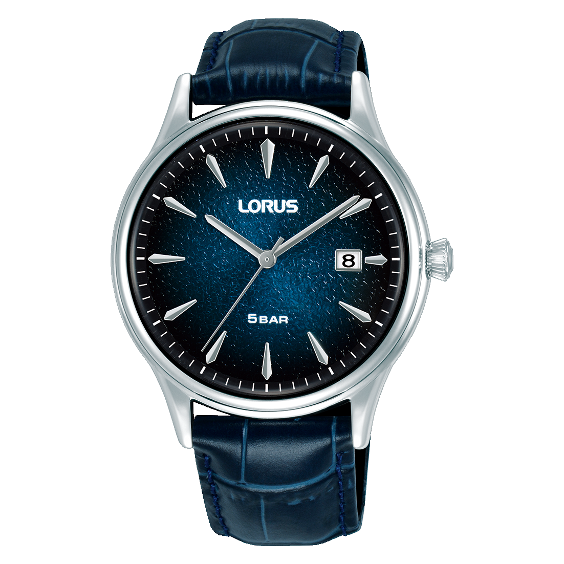 Lorus Classic RS995DX9 Herrenuhr Dunkelblau • Mineralglas • Quarzwerk