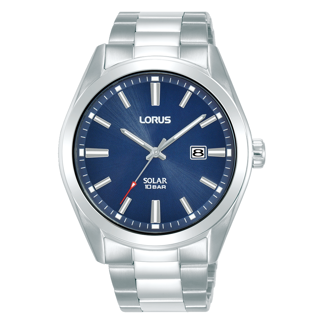 Lorus Sports RX329AX9 Herrenuhr Dunkelblau • Solarwerk • Mineralglas