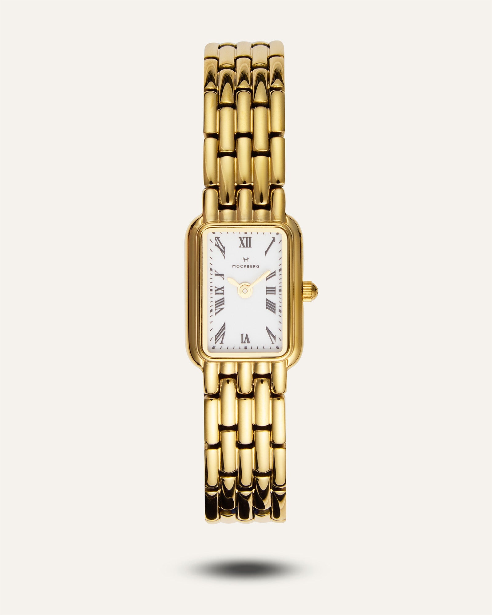 Mockberg Renaissance MB0255 Damen Armbanduhr Gold • Mineralglas • Miyota-Quarzwerk