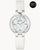Bulova Rubaiyat 96R254 Damenuhr Weiß • 42 Weiße Saphire 0,25 ct • Saphirglas
