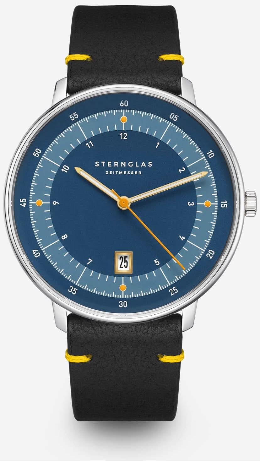Hamburg Edition 1911 dark blue silver Vintage 20 nero-yellow front grey