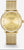 Naos X Edition Elyra gold-gold Milanaise watch strap in grey