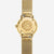 Naos X SEdition Elyra gold gold Milanaise strap watch, grey dial
