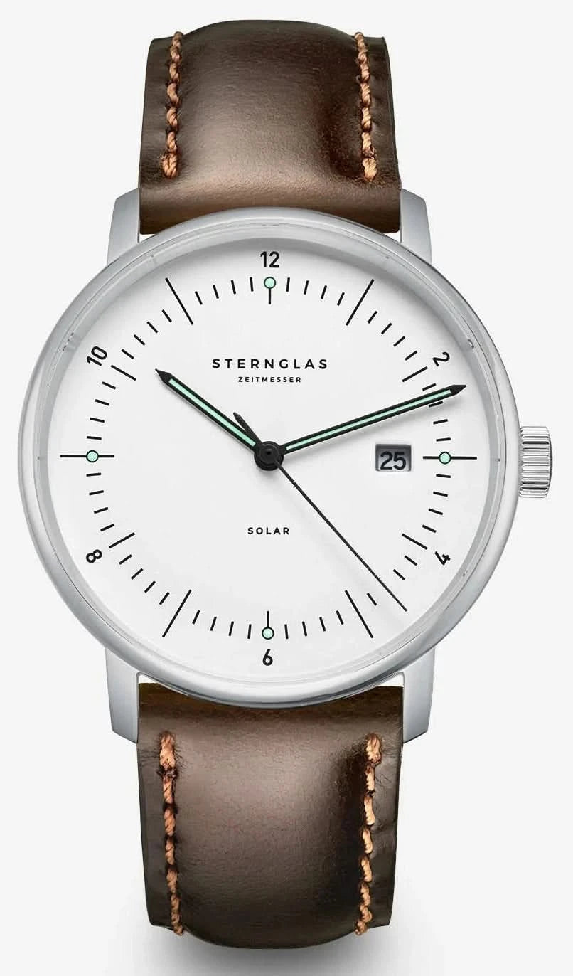 Sternglas Hamburg s01-hh10-vi11 Men's Watch • Bauhaus Design • Sapphire Crystal