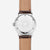Naos Solar white silver bridle 20 dark brown back grey